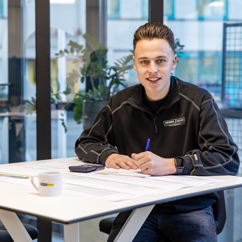 Ted bouwt verder - Werken bij Rensing Bouw